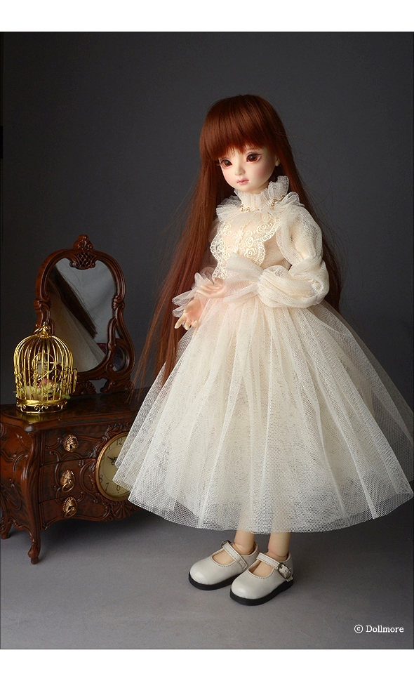 MSD - Mikhaila Dress Set (White)[A6-4-5]