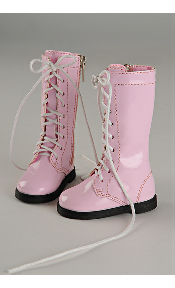 (Damage Sale)MSD - Slim boots (Pink)