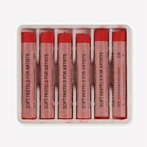 Soft Pastels (pastel); Permanent Red Deep 215