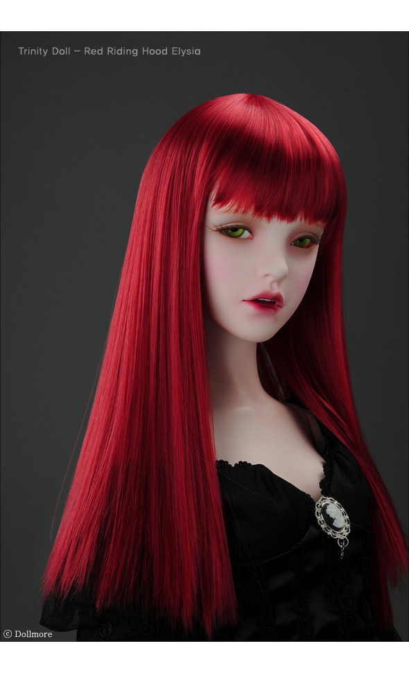 (13-14) Forest Straight Wig (Wine)