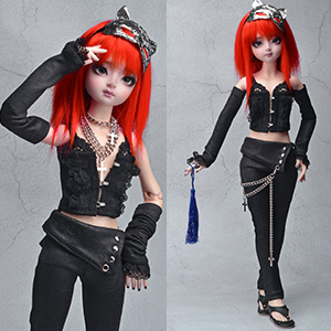 MSD - Amity Long Pants Set (Black)