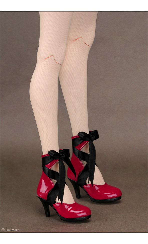 SD (high heels) Shoes - Eternel Shoes (Enamel D Red)