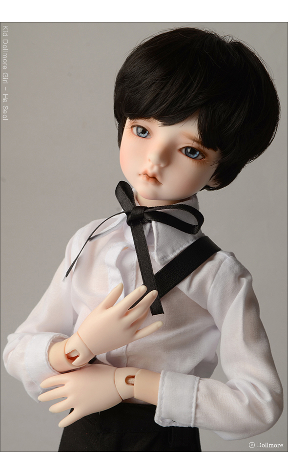 (7-8) Zeke Short Cut Wig (Black)