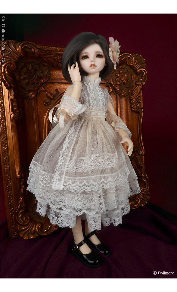 (Pre-order) MSD - NS-245 Dress Set (Ivory) [A6-6-2]