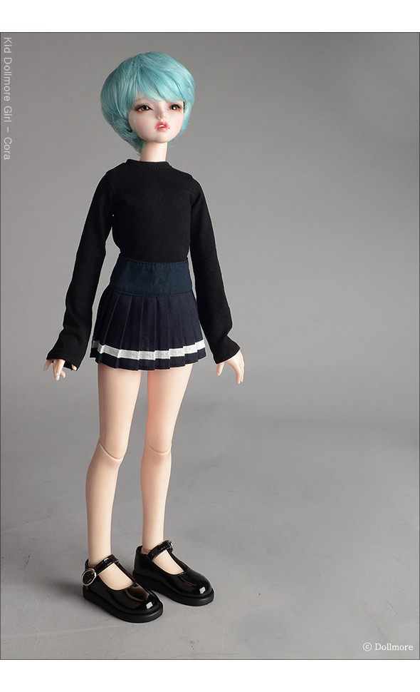MSD - AJM Short Skirt (D Blue)[A6-4-7]