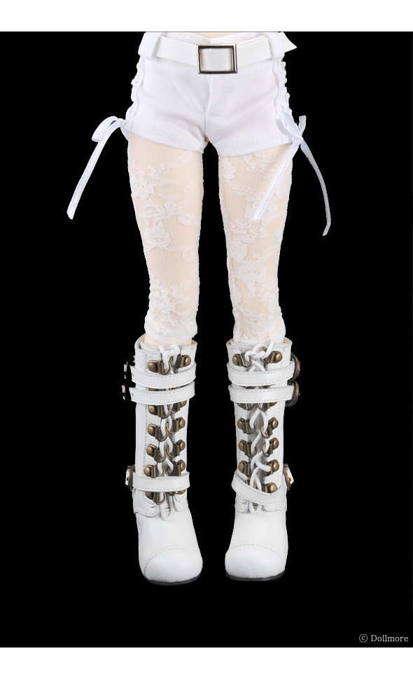 MSD - Lace TT leggings (White)