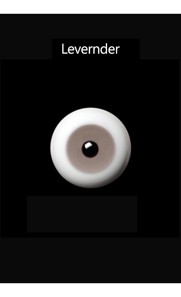 20mm - Round Glass Eyes (Levernder) - PA