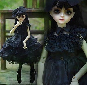 (Limited Costume) Kid Doll Size - Horribly Dress Set - LE10