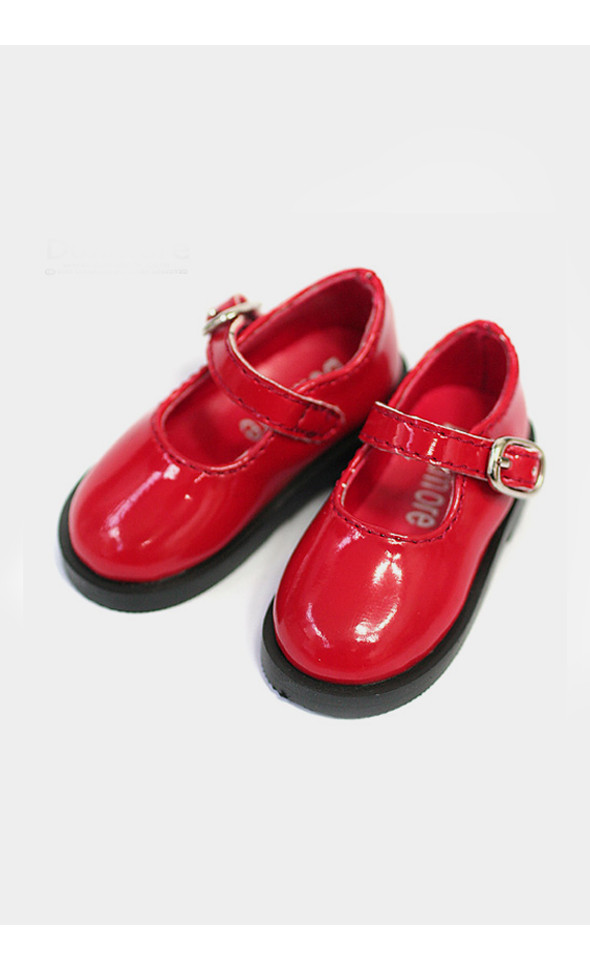MSD - Basic Girl Shoes (Red Enamel)