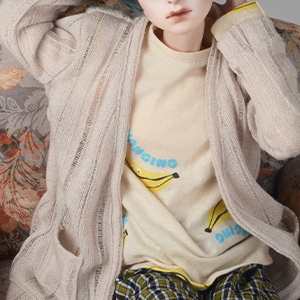 SD - LPN Cardigan (G Beige)