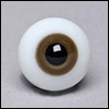 12mm Paperweight Glass Eyes (Y32 Brown)
