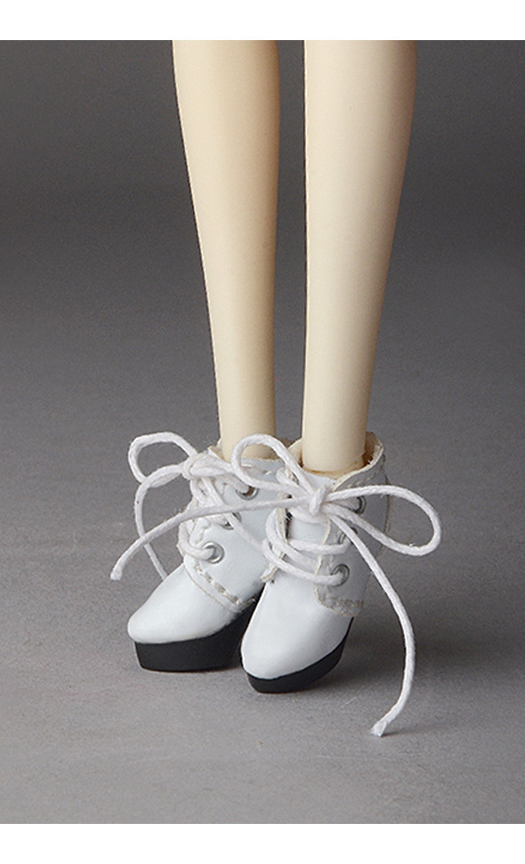 12inch Lala Walker heels (White)