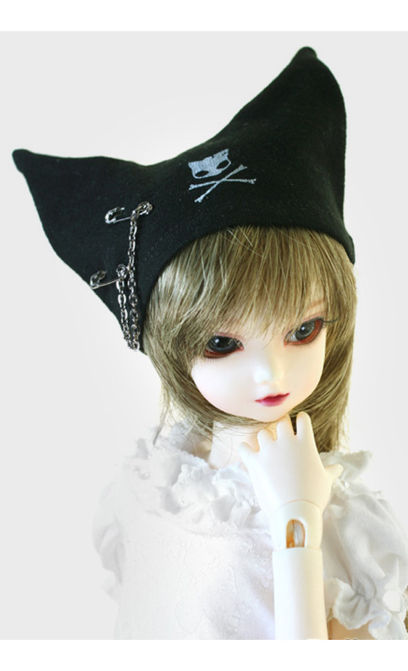(7-8) Cat Hat (Black)
