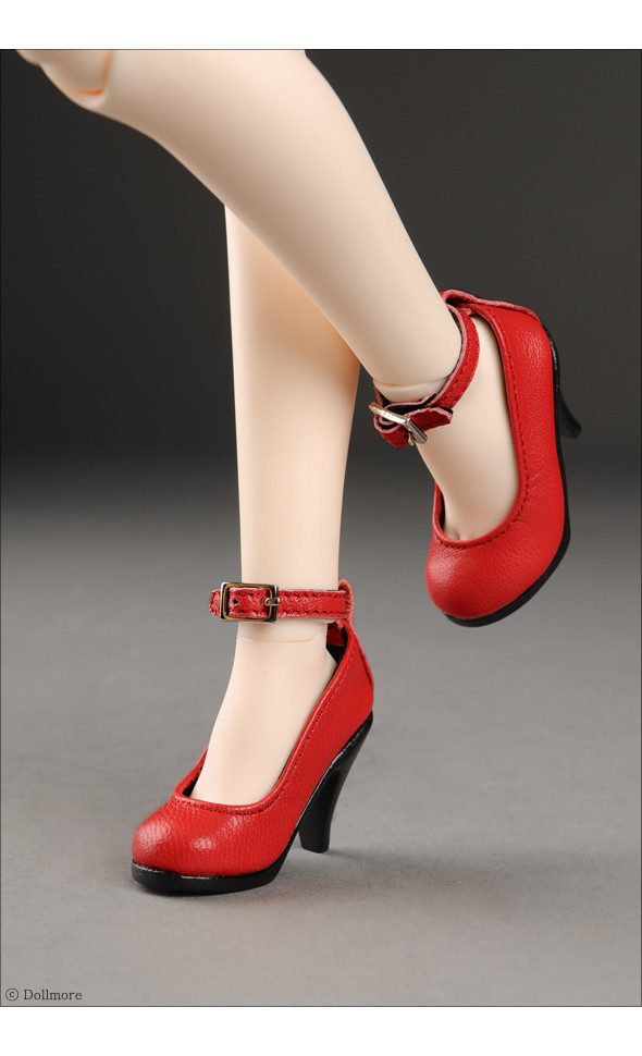MSD (high heels) Shoes - Basic Shoes (Red)