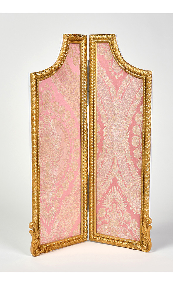 Antique Two Panel Simple Partition (G pink)