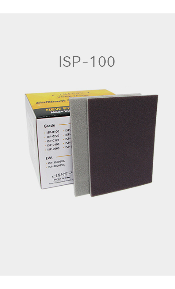 Infini ISP-100 primium ultra-precision sponge sandpaper course 100 (1Box/20Piece)