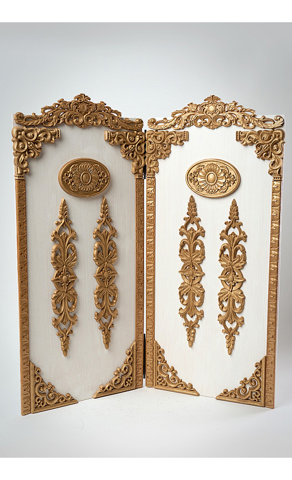(Pre-order)Antique Two Panel Partition (ONGW-001)