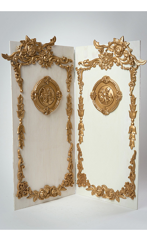 (Pre-order)Antique Two Panel Partition (ONGW-002)