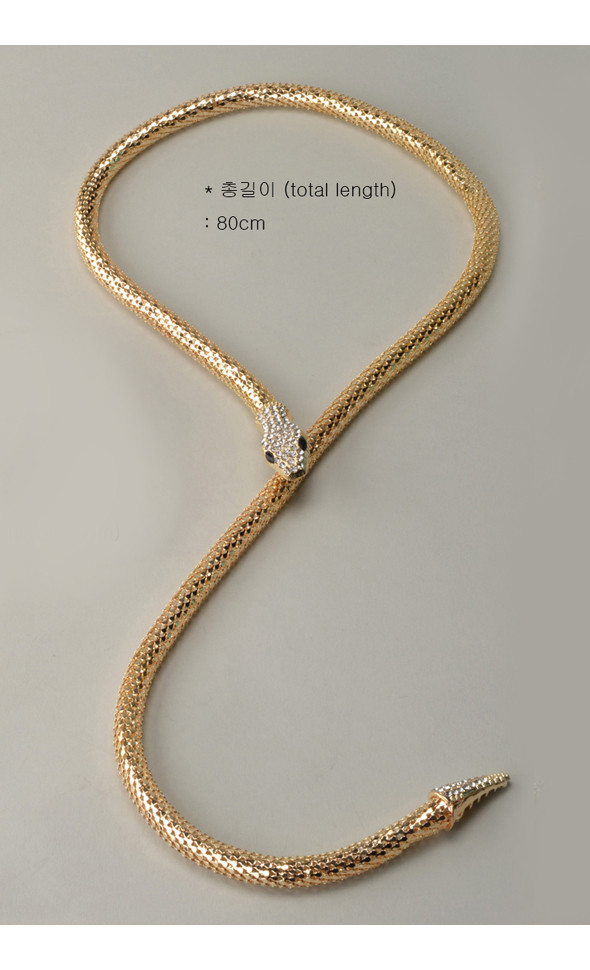 Trinity Doll size - Snake Waist Ornaments (Gold)