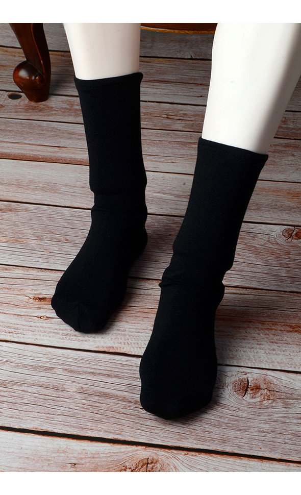Trinity Doll M Size - Basic Socks (Black)