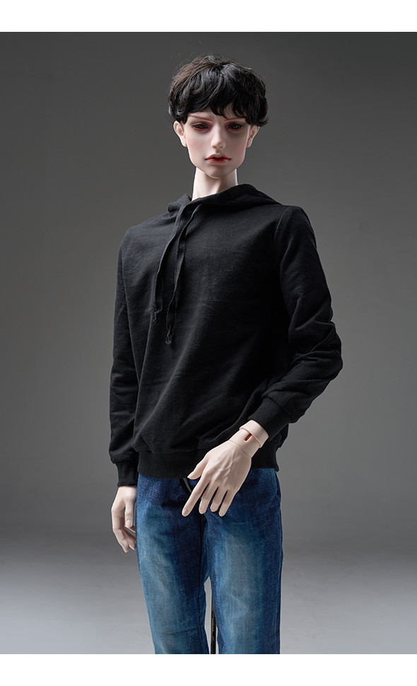 Trinity Doll M Size - Basic Hood T shirt (Black)