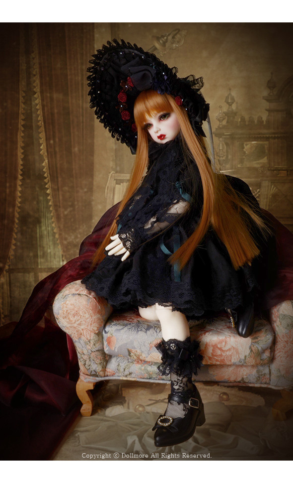 Illua Doll - Ribbon Candy : Black Petit Dahlia - LE10