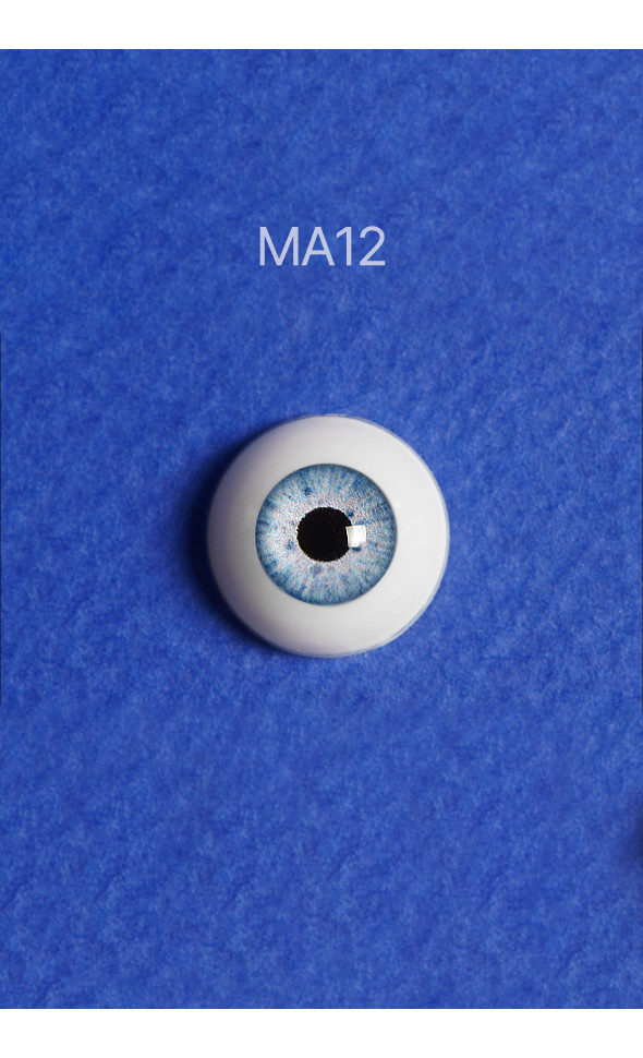 14mm - Optical Half Round Acrylic Eyes (MA12)