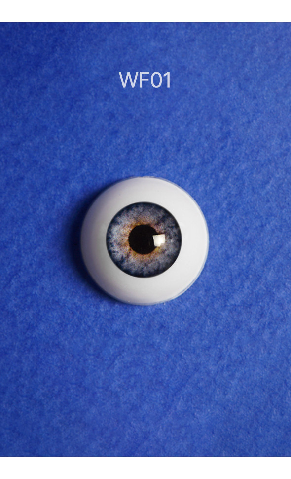 16mm - Optical Half Round Acrylic Eyes (WF01)