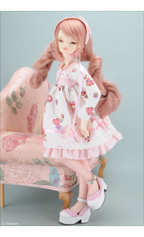 MSD - Cute Baby Dress Set (Pink)