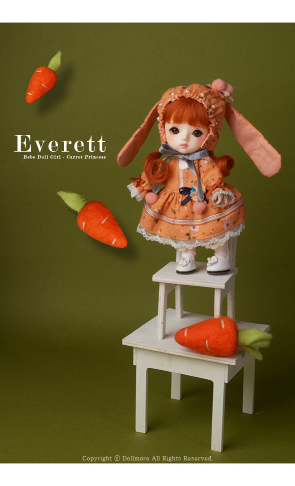 Bebe Doll Girl - Carrot Princess Everett - LE20