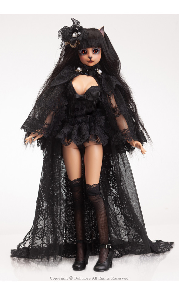 Catish Girl Doll - Intactly Reaa In Black - LE10