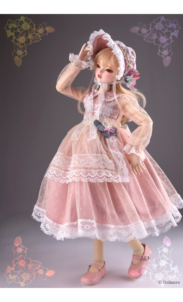 Kid Dollmore Girl - Pink Blossom Cora - LE10