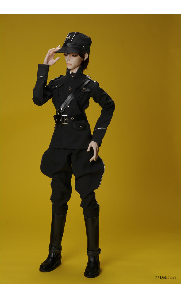 Glamor Model M Size - Equestrian Uniform Set (Black)