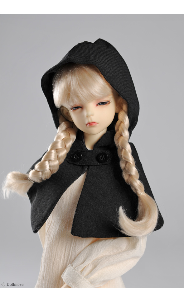 MSD - Suri Suri Short Hood Cape (Black)[A6-5-1]