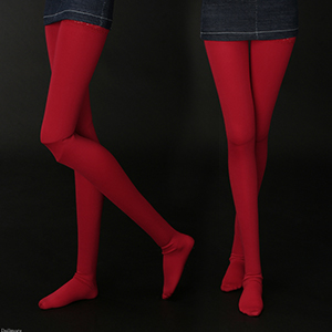 Model F - Single Hue Band Stocking (Red)