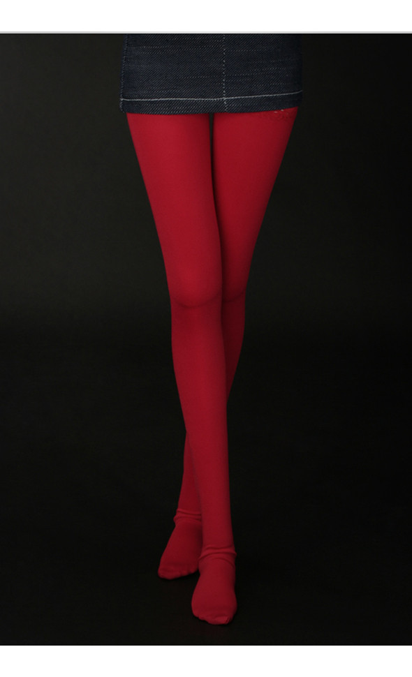 Model F - Single Hue Band Stocking (Red)