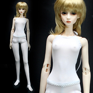  Model F Size -Body Stockings(White)[B6-5-1]