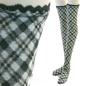 Model F Size - Grid Stocking(Bl&Gr)