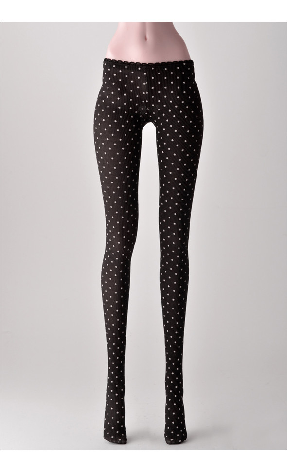 Model F - CC Spot Panty Stocking (Black)