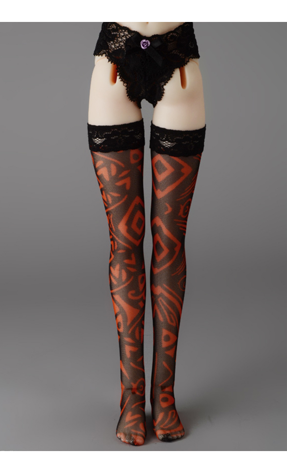 SD - Cochine Band Stocking (Orange)