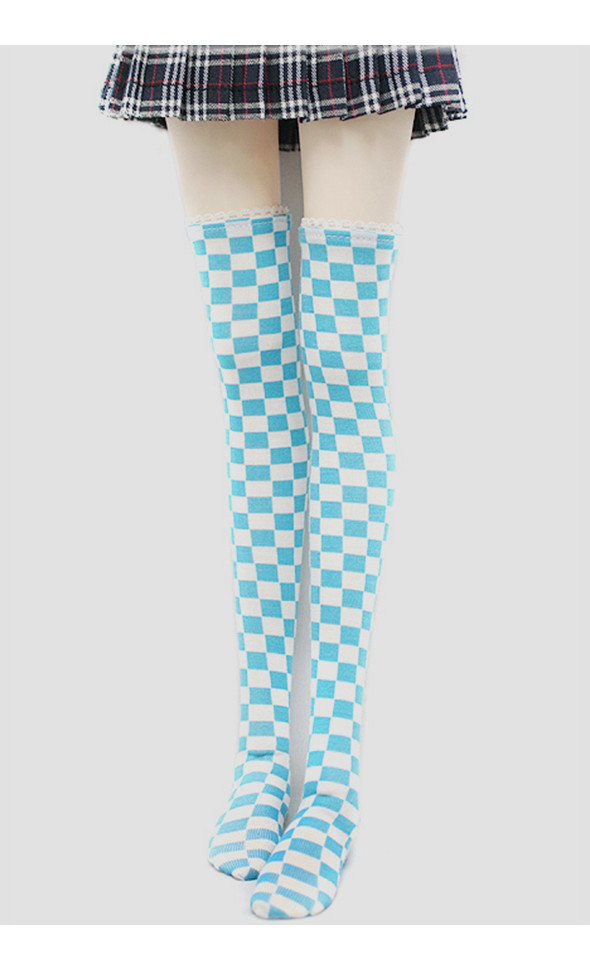 SD& Model Doll - Band Chess Board Stocking(Blue)