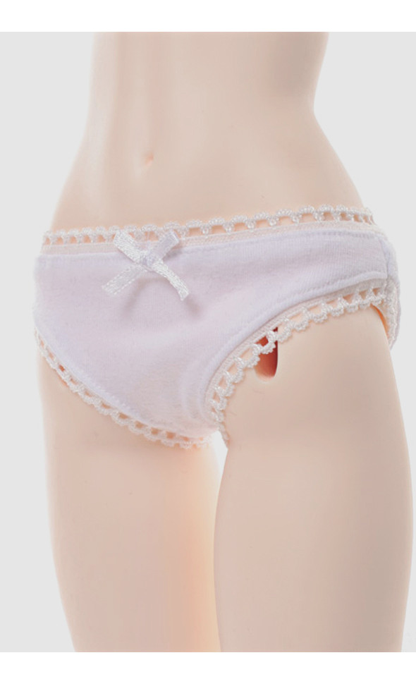 SD - Girl Basic Panty (white)[B2-3-3]