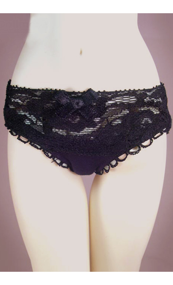 SD - Girl Lacy panty (Black)