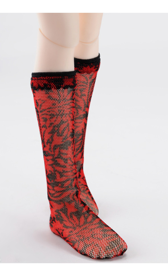 MSD - Red Blaze Knee Stocking