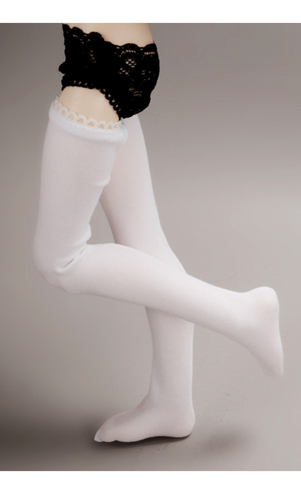 MSD - Span·dex Stockings (White)