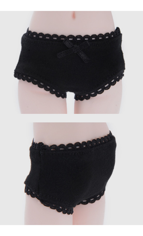 나르샤사이즈 - Basic Type Panty (Black)