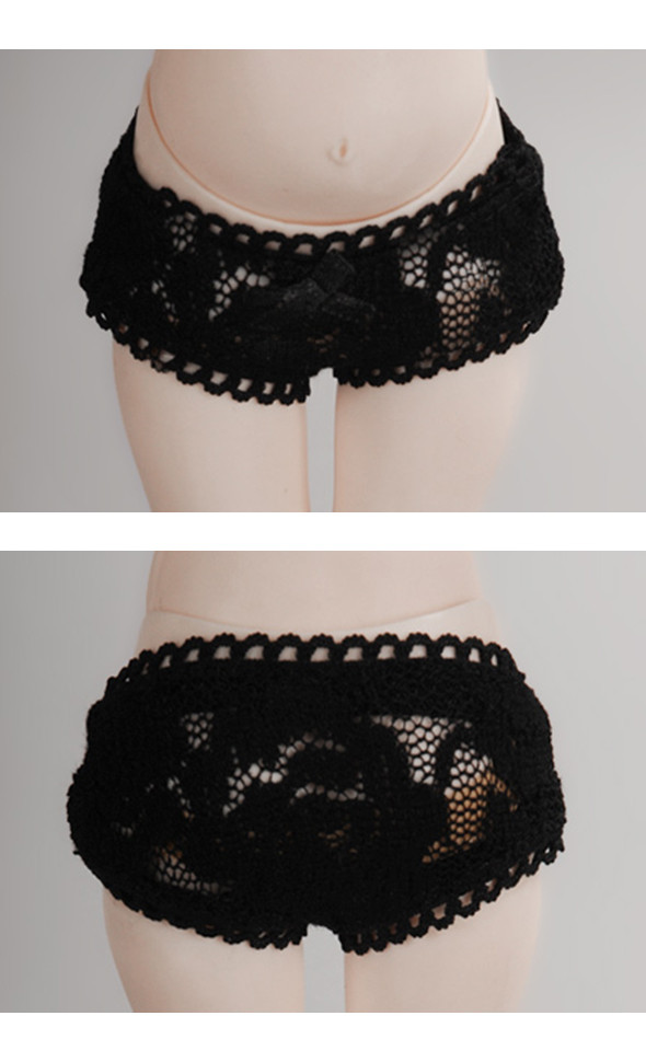 Dear Doll Size - Thistle Panty (Black)