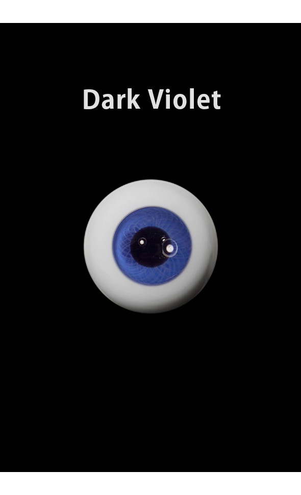 16mm Glass Eye (DARK VIOLET)