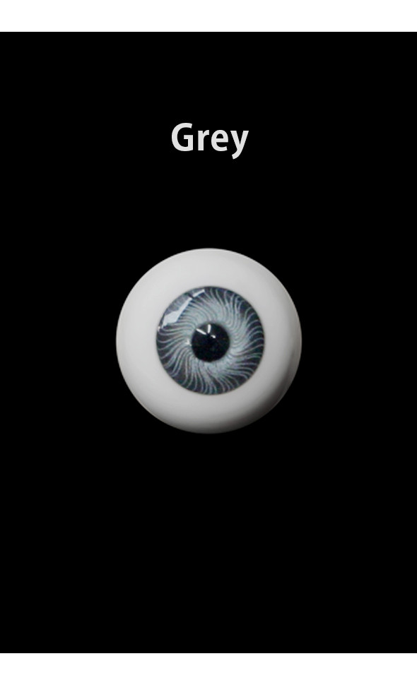 16mm Strictly Glass Eyes(Grey)