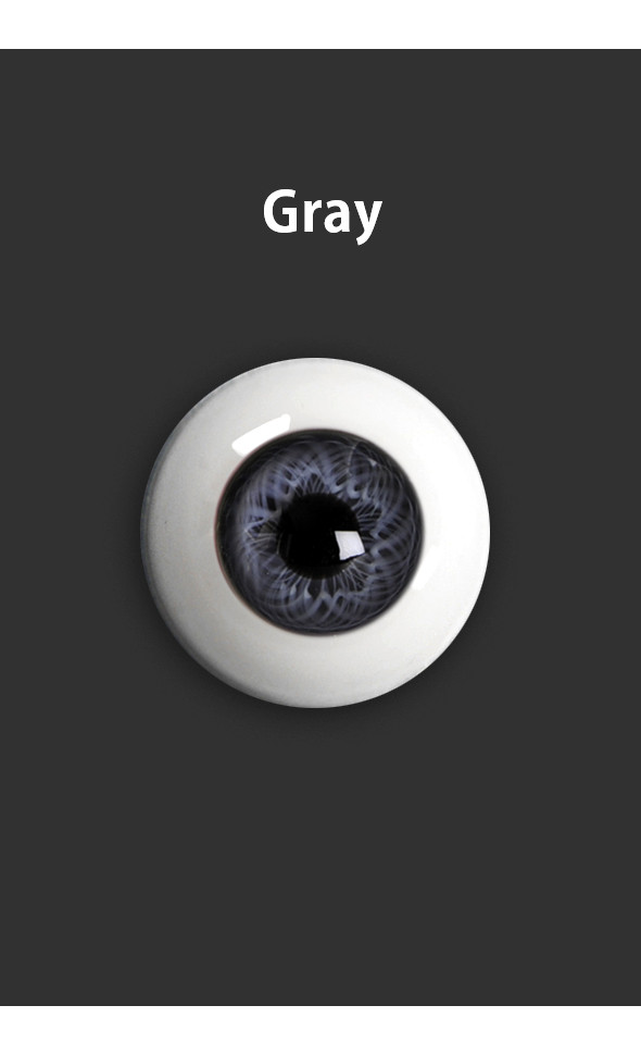 18mm Glass Eye (Gray)